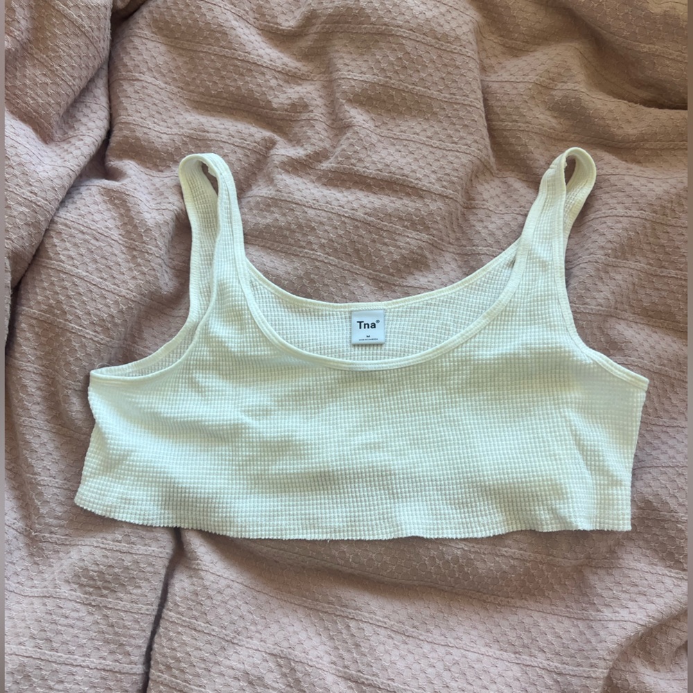 TNA White Tank Top